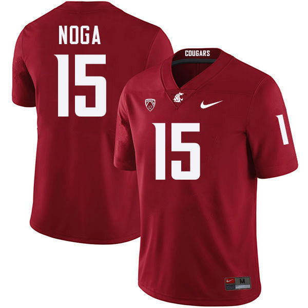 Jeremiah Noga WSU Cougars Jersey.Washington State Cougars #15 Jeremiah Noga Jersey Youth-Crimson